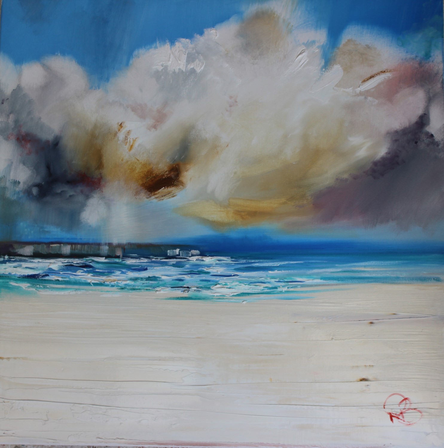 'A Heavy Sky' by artist Rosanne Barr